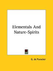 Cover of: Elementals And Nature-Spirits