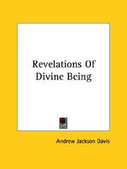 Cover of: Revelations Of Divine Being