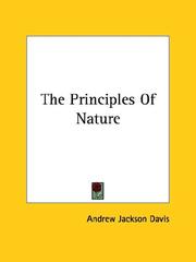 Cover of: The Principles Of Nature