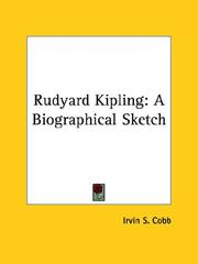 Cover of: Rudyard Kipling: A Biographical Sketch