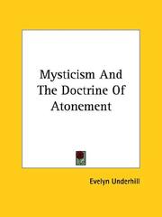 Cover of: Mysticism and the Doctrine of Atonement