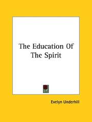 Cover of: The Education of the Spirit