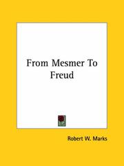 Cover of: From Mesmer to Freud