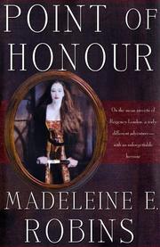 Cover of: Point of honour by Madeleine Robins