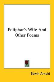 Cover of: Potiphar's Wife And Other Poems