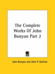Cover of: The Complete Works of John Bunyan