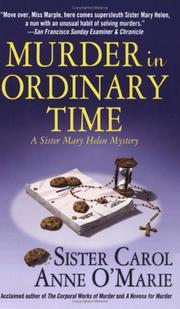 Cover of: Murder in ordinary time