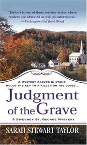 Judgment of the Grave (A Sweeney St. George Mystery) by Sarah Stewart Taylor