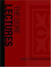 Cover of: The Doré Lectures (Large Print Edition)