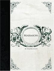 Cover of: Marmion (Large Print Edition) by Sir Walter Scott