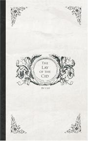 Cover of: The Lay of the Cid