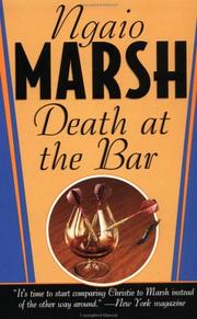 Cover of: Death at the Bar (A Roderick Alleyn Mystery)