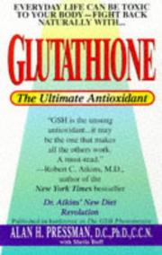 Cover of: Glutathione: The Ultimate Antioxidant