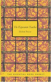 Cover of: The Esperanto Teacher