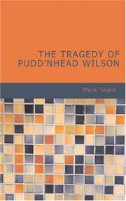 Cover of: The Tragedy of Pudd\'nhead Wilson by Mark Twain