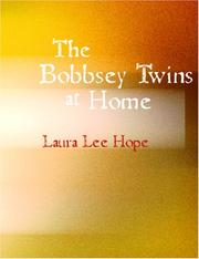 Cover of: The Bobbsey Twins at Home