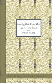 Cover of: Making Both Ends Meet