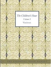 Cover of: The Children\'s Hour Volume 3 (Large Print Edition)