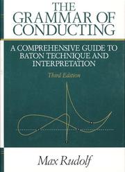 Cover of: The grammar of conducting
