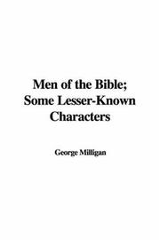 Cover of: Men of the Bible: Some Lesser-known Characters