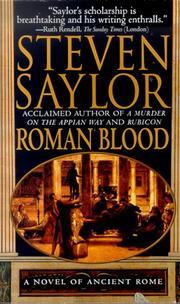 Cover of: Roman Blood: A Novel of Ancient Rome (Novels of Ancient Rome)