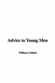 Cover of: Advice to Young Men