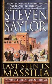 Cover of: Last Seen in Massilia: A Novel of Ancient Rome