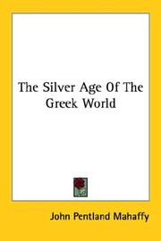 Cover of: The Silver Age Of The Greek World