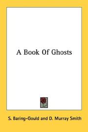A book of ghosts by Sabine Baring-Gould