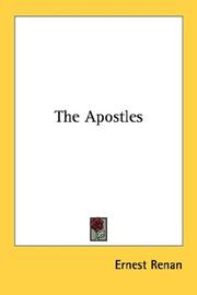 Cover of: The Apostles by Ernest Renan