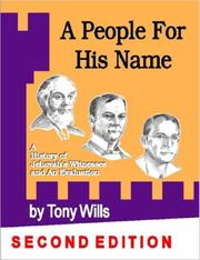 A People For His Name by Tony Wills