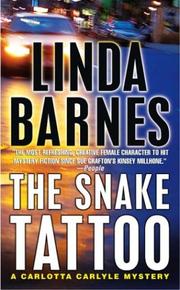 Cover of: The Snake Tattoo (Carlotta Carlyle)