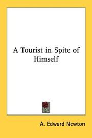 Cover of: A Tourist in Spite of Himself