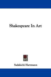Cover of: Shakespeare In Art by Hartmann, Sadakichi