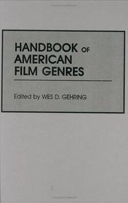 Cover of: Handbook of American film genres