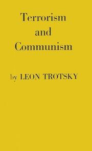 Cover of: Terrorism and communism by Leon Trotsky