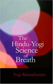 Cover of: The Hindu-Yogi Science of Breath