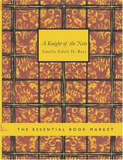 Cover of: A Knight of the Nets (Large Print Edition): A Knight of the Nets (Large Print Edition) | Amelia Edith Huddleston Barr
