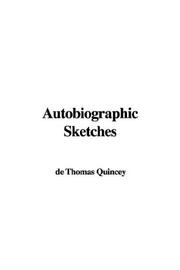 Cover of: Autobiographic Sketches