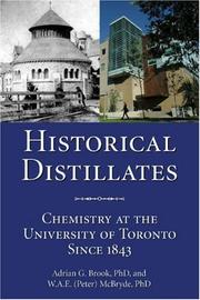 Historical distillates : chemistry at the University of Toronto since 1843