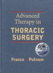 Advanced therapy in thoracic surgery