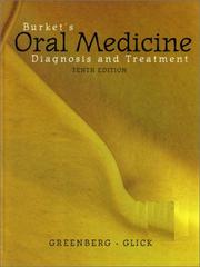 Oral medicine by Lester W. Burket