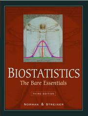 Biostatistics by Geoffrey R. Norman, David L. Streiner