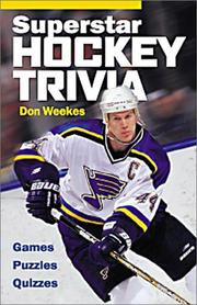 Cover of: Superstar Hockey Trivia: Games * Puzzles * Quizzes