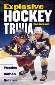 Cover of: Explosive Hockey Trivia: Puzzles * Games * Quizzes