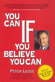 Cover of: You Can If You Believe You Can