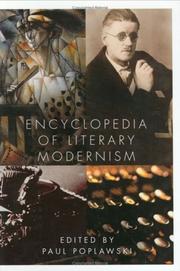 Cover of: Encyclopedia of literary modernism