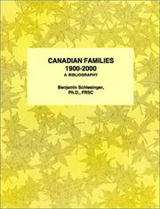 Cover of: Canadian families, 1900-2000: a bibliography