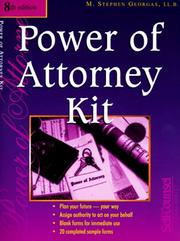 Power of Attorney Kit by M. Stephen Georgas