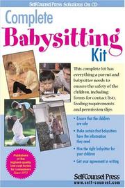 Cover of: Complete Babysitting Kit
